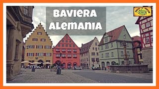 Qué ver en BAVIERA en 5 minutos La región mas bonita y mágica de Alemania  Munich Rothenburg [upl. by Aidyn995]