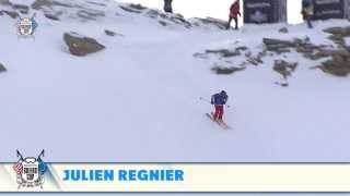 Julien Regnier  Backcountry Slopestyle run 1  Swatch Skiers Cup 2014 [upl. by Barb]