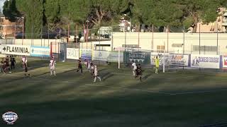 Calcio Serie D Gir G  FlaminiaAtletico Uri 00 Highlights [upl. by Ennayt880]