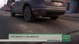 Usporivači brzine postavljeni i u Selakovcu [upl. by Akerdnahs]