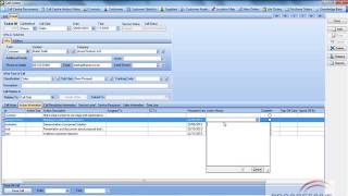 Ostendo CRM Demo  Part 2 New Call Centre Features [upl. by Ecnerrot]