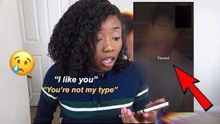 I TELL MY CRUSH I LIKE HIM LIVE REACTION [upl. by Grath]