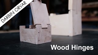 Building a Wood Hinge Box basic woodworking project [upl. by Margareta155]