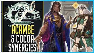 🎮ACAMBE amp COCOA cest OP  ►Sword of Convallaria Tactical RPG Gameplay [upl. by Atikihs]