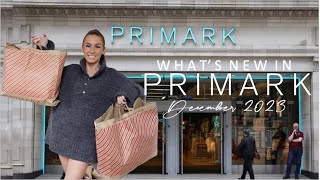 WHATS NEW IN PRIMARK DECEMBER 2023  shop with me  Christmas pjs home amp more  xmas shopping vlog [upl. by Imoyn]