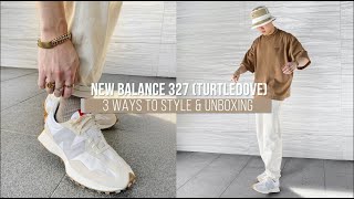 3 WAYS TO STYLE NEW BALANCE 327 TURTLEDOVE  TIMOTHYKOH [upl. by Lougheed]