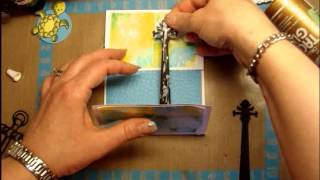 Gatefold Card with a twist TUTORIAL [upl. by Molly412]