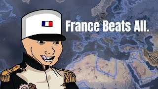 France Uses the Latin Entente to Build an Empire HOI4 [upl. by Asilak468]