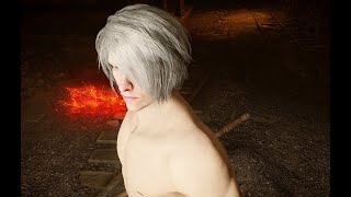 Demons Souls Character Creation  Final Fantasy Style Male with sliders [upl. by Danica]