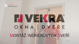 VEKRA interiérové dveře  montáž [upl. by Drarig]