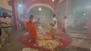 Dhunuchi Naach  Traditional Dance  Durga Puja 2024 [upl. by Blondell]