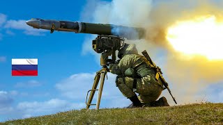 Massive Fire ‼️ This Russian AntiTank Missile Can Destroyed US Military Tank Easely [upl. by Norvin605]