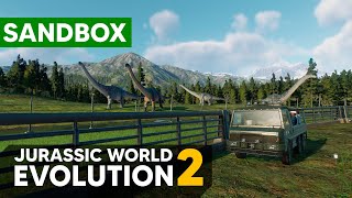 Últimos dinos  16  SANDBOX Mods  Jurassic World Evolution 2 [upl. by Guenzi]