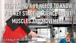 EVERYTHING A Y8 STUDENT NEEDS TO KNOW FOR KEY STAGE 3 SCIENCE ABOUT MUSCLES AND MOVEMENT [upl. by Dnomayd]