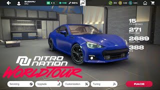 Nitro Nation World Tour Gameplay  Free To Play Drag Racing Game [upl. by Grizel]