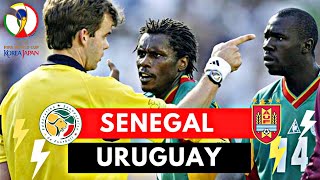 Uruguay vs Senegal 33 All Goals amp Highlights  World Cup 2002 [upl. by Brook244]