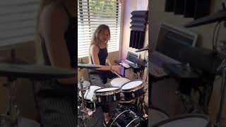 Volcano girls  veruca salt  Drum cover short [upl. by Notterb]