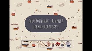 Harry Potter and the Philosopher’s stone audiobook Stephen Fry chapter 4 The keeper of the keys [upl. by Nerrej]