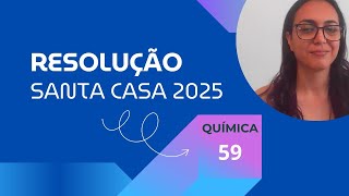 Resolução do vestibular Santa Casa 2024 59 As aminas são básicas vestibularmedicina [upl. by Nitsreik]