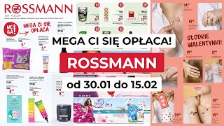 Mega Ci się opłaca  Gazetka promocyjna drogerii Rossmann [upl. by Liatnahs]