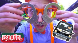 Carros de Policía para Niños con Blippi Español  Videos Educativos para Niños [upl. by Howzell677]