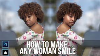 How to make any girl smile using Photoshop and Portrait Pro 19 [upl. by Adnala679]