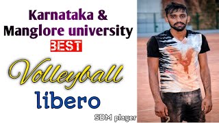 The Best volleyball libero in the Karnataka Mahesh [upl. by Elfstan]