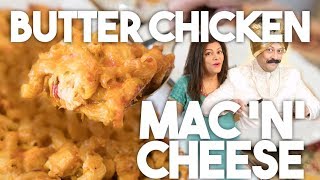 🍲 Butter Chicken Mac amp Cheese  Easy shortcut recipe  Kravings [upl. by Arella885]