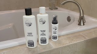 Nioxin Hair System 2 Cleanse amp Condition Scalp Treatment Kit  HONEST Review [upl. by Alver]