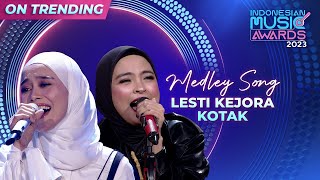 DUA DIVA LESTI KEJORA x KOTAK  Medley Song  INDONESIAN MUSIC AWARDS 2023 [upl. by Alded]