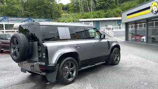 2020 LAND ROVER DEFENDER X P400 Eiger Grey for sale Castle Motors [upl. by Lleoj]