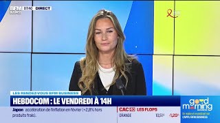 Les RDV BFM Business vendredi  🔗14h Hebdo Com  Mediapart  Carine Fouteau succède à Edwy Plenel [upl. by Terri605]