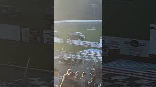 Mahoning Valley Speedway Tour Modified Crash 3 [upl. by Reina]