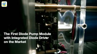 Quantel  high power diode laser pump module with integrated diode driver operating at 120 HZ [upl. by Alleunam197]