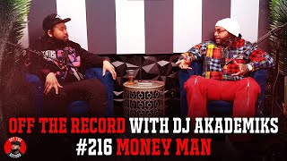 Money Man Meets Akademiks amp breaks down music Business Scentifically How to Run up a Bag 101 [upl. by Aowda]