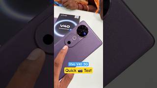 Vivo V40 5G Camera Test  Front Camera 📸 Test Quick Camera Test vivov405g cameratest shorts 5g [upl. by Lledal]