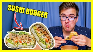 SUSHI BURGER  Bizarr ételek 1 rész [upl. by Ciro]