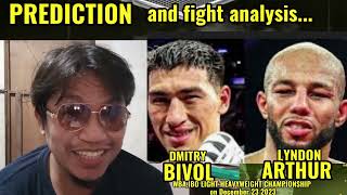 DMITRY BIVOL VS LYNDON ARTHUR PREDICTION AND FIGHT ANALYSIS [upl. by Deutsch707]