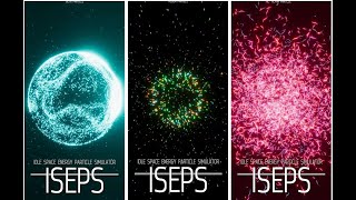 Idle Space Energy Particle Simulator  ISEPS  美しい粒子を育てるインフレ・放置ゲーム  面白いゲーム情報 Android [upl. by Wilhide]