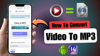 How To Convert Video To Audio On Android  Convert Video Mp4 To Mp3 [upl. by Brittaney743]