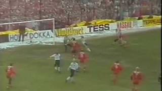 Cupfinalen 1988 omkamp Brann  Rosenborg [upl. by Anselm]