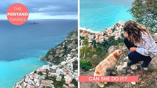 A RAINY DAY DOG WALK TO A POSITANO VIEWPOINT  The Positano Diaries EP 149 [upl. by Aprilette469]