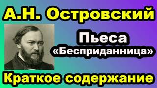 АН Островский Пьеса «Бесприданница» Краткое содержание [upl. by Gorlicki]