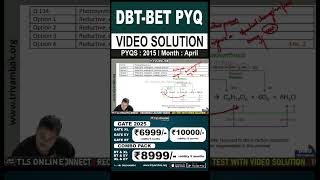 DBTBET Practice Question  PYQ 2015 April  VIDEO SOLUTION [upl. by Nivle391]