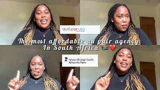 How to become an au pair through HouseoOrange au pairs au pair USA🇿🇦🧡 southafricanyoutuber [upl. by Alrahs]