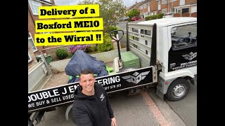 Delivery of a Boxford ME10 Lathe to the Wirral  EPS 1 [upl. by Asilrahc443]