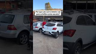 O real motivo para carros tão novos virarem sucata leilao sucata curiosidades carros veiculou [upl. by Sydelle639]