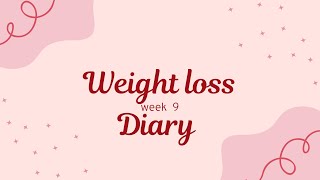 Weight Loss Diary Week 9 What I ate this week Intermittent Fasting 1410 Food Diary [upl. by Anitsyrhc]