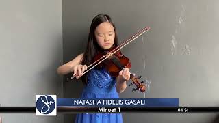 Natasha Fidelis Gasali  Minuet 1 [upl. by Ayinat]