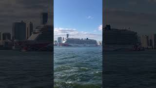 Norwegian Joy departing NYC to Bermuda  Oct 7 2024 [upl. by Swayder430]